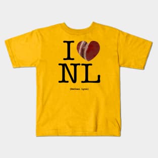 I Love Nathan Lyon Kids T-Shirt